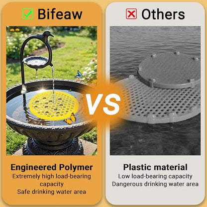 Bifeaw 4 Packs Bee Watering Station for Garden - 7.87 inch Pollinator Watering Station - Butterfly Feeder