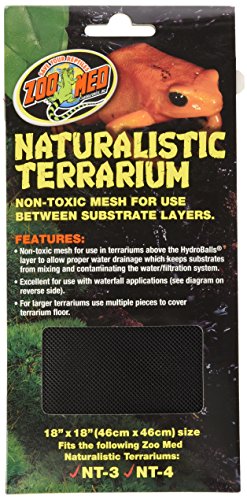 Zoo Med Naturalistic Terrarium Mesh, 18 x 18-Inches - size: 18" x 18"