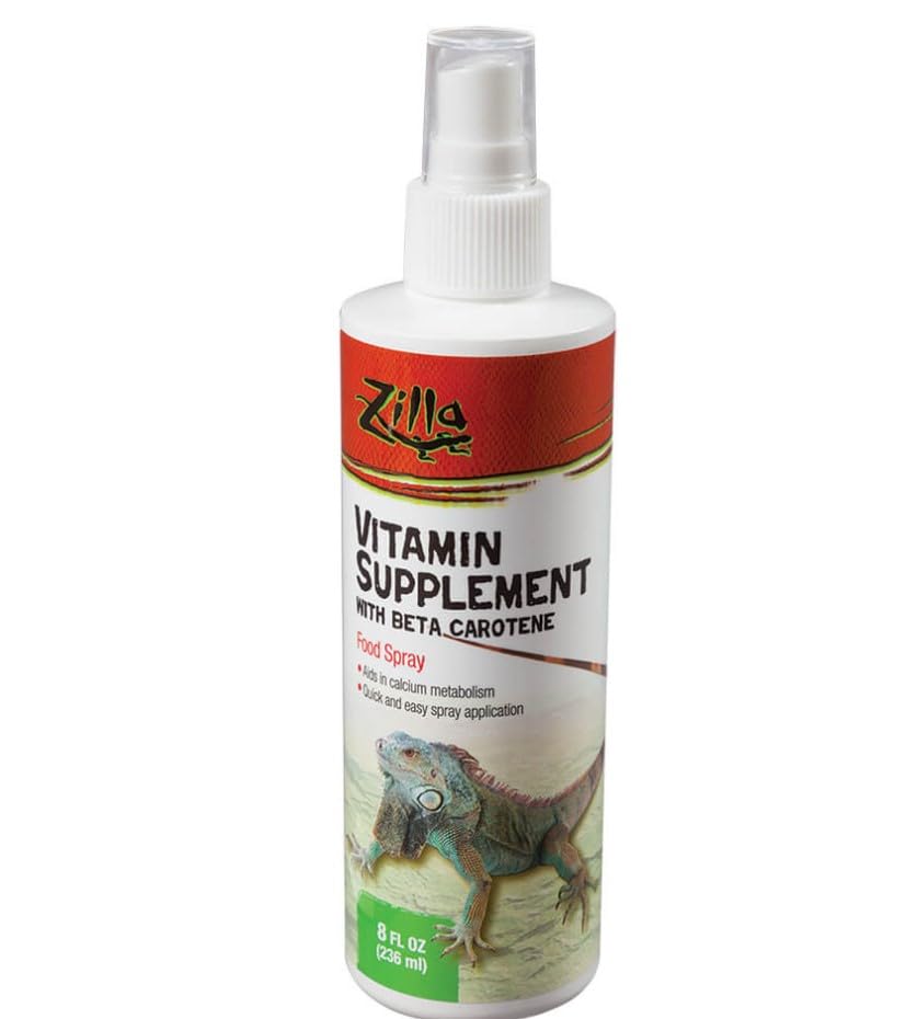 Zilla Vitamin Supplement with Beta Carotene 8 fl. oz (236 ml) - Pack of 2