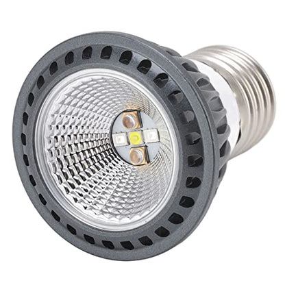 Sun Basking Lamp Bulb, Turtle Basking Light Bulb UVA UVB Concave and Convex Mirror Full Spectrum LED Reptile Heat Lamp Bulb Replacement (Black 10.0) - color: Black 10.0