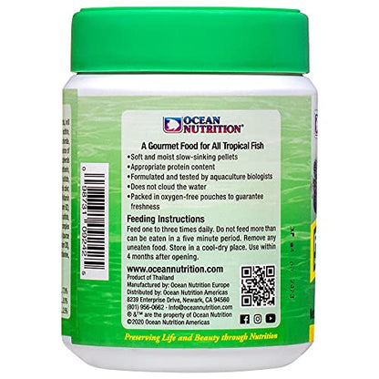 Ocean Nutrition Formula Two Pellets - Fish Food for Herbivorous & Omnivorous Marine Tropical Fish, High Protein(40%) - 7 oz (200 g) Small Pellets - size: 7 Ounce (Pack of 1), style: Small Pellet Size (+/- 1.2mm)
