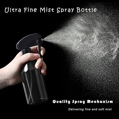 Mister Spray Bottle, Misting Bottle for Plants, Gardening Plant Sprayer | Shatterproof Mist Spray Bottle, 10oz, 2 Pack - style: 2 Pack