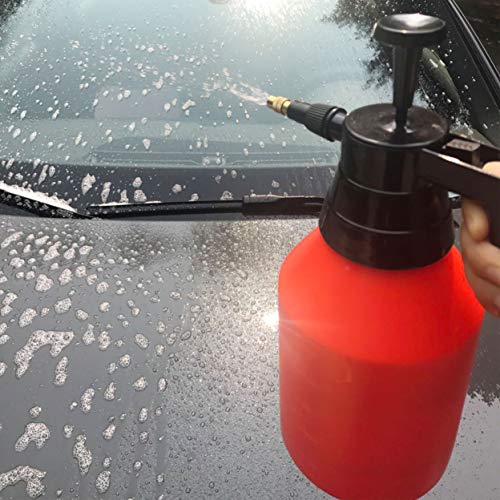 POLYTE One Hand Pump Pressure Sprayer w/Adjustable Nozzle 50 oz / 1.5 Liter | Lawn, Garden, Pest Control