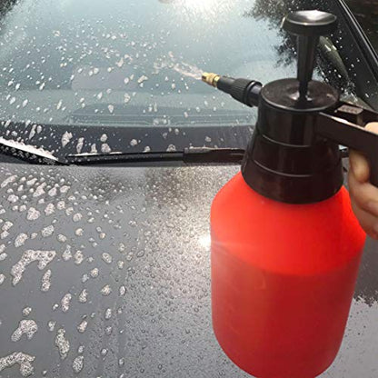 POLYTE One Hand Pump Pressure Sprayer w/Adjustable Nozzle 50 oz / 1.5 Liter | Lawn, Garden, Pest Control