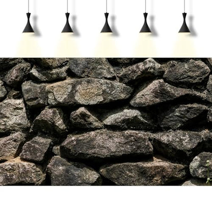 Stone Aquarium Background Natural Dark Rock Fish Tank Background Rocky Glass Terrarium Background Rock Wall Aquarium Background Rock Stone Reptile Habitat Background Stone Tank Backdrop 24x12in - color: Dark Brown, size: 24(W)x12(H)inches/ 60(W)*30cm(H)