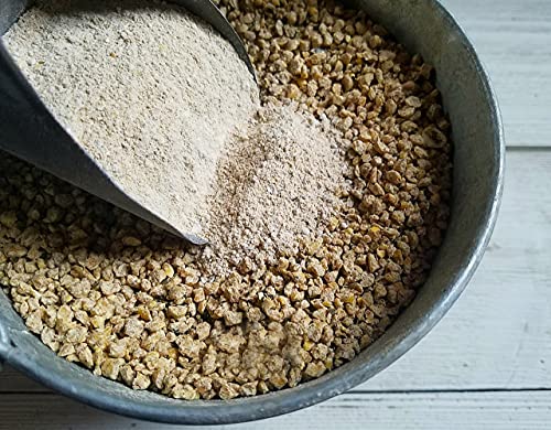 Brewer's Yeast with Garlic Powder and Niacin for Ducks Ducklings Feed Supplement Vitamins for Backyard Chickens 5LB