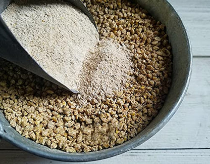 Brewer's Yeast with Garlic Powder and Niacin for Ducks Ducklings Feed Supplement Vitamins for Backyard Chickens 5LB