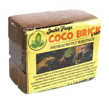 Josh's Frogs Coco Cradle Brick (3 Pack) - size: 3 Pack Brick
