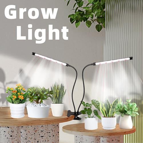 EWPJDK Grow Light 6500K Full Spectrum Plant Grow Lights 84 LED Plant Light with Clip Grow Lamp for Indoor Plants Growing Lamps（1PCS） - style: 01
