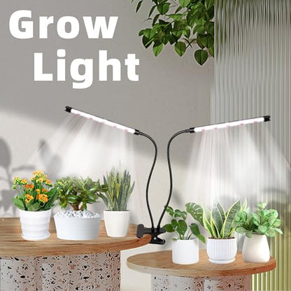 EWPJDK Grow Light 6500K Full Spectrum Plant Grow Lights 84 LED Plant Light with Clip Grow Lamp for Indoor Plants Growing Lamps（1PCS） - style: 01
