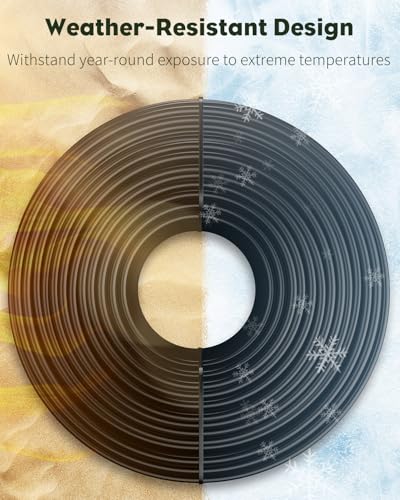 Pawfly 200FT 1/4 Drip Irrigation Tubing, Black Distribution Tubing | Black Polyethylene Drip Line, Drip Irrigation Hose Roll for Garden Watering, Drip Irrigation Part - size: 200 FT 1/4" PE Drip Irrigation Tubing