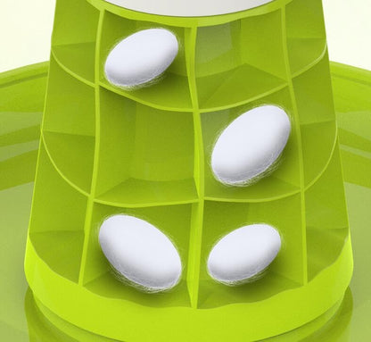Snail Observation Terrariums Breeding Box, Round Snail Habitat Starter Kit, Ideal for Snails, Beetles, Spiders, Small Reptiles, Insects; Made of ABS, PC Material