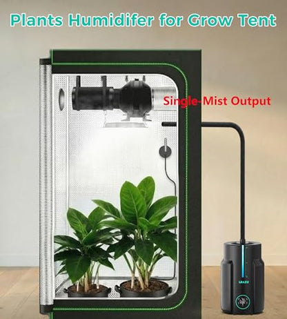 Reptile Fogger Extension Hose, Plants Humidifier Replacement Tubes, Accessories for Reptile Tank, Terrarium, Grow Tent, Mushroom（Not Include Humidifier） - color: Grey