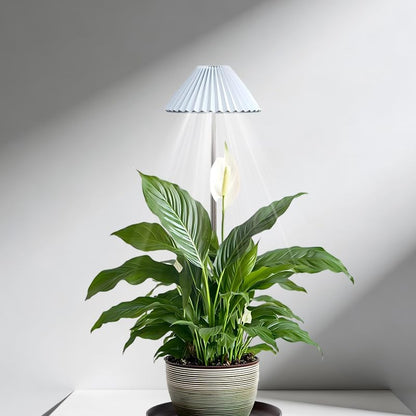 MiniSun Deco Origami Style Ground Stake LED Plant Grow Light, Full Spectrum with Adjustable Brightness, Space-Saving Design for Indoor Plants, 1 Pack (Light for Plant Growth) - style: Soil plug 1pack