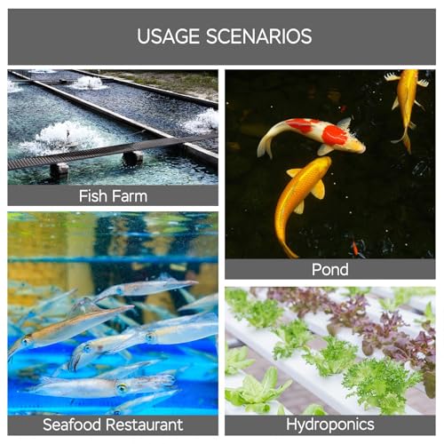 AquaMiracle Aquarium Air Pump Commercial Air Pump with Aluminum Housing, 600/1000/1200/1750GPH Fish Tank Bubbler Pond Aerator for Aquariums, Ponds, Hydroponics - style: 18W-600GPH