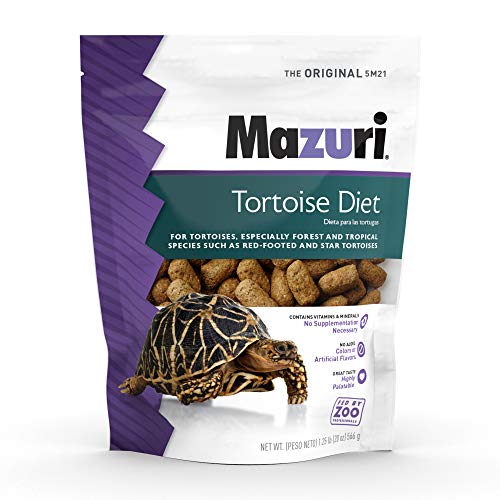 Mazuri | Tortoise Diet | 1.25 Pound (1.25 LB) Bag - size: 1.25 Pound (Pack of 1)