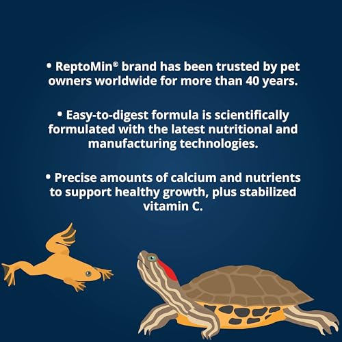 Tetra ReptoMin Floating Food Sticks, For Aquatic Turtles, Newts and Frogs, 2.65 lbs - size: 2.64 Pound (Pack of 1)