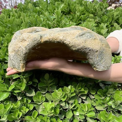 Extra Large Reptile Hide Resin Snake Hideout for Ball Pythons Reptile Hides and Caves Simulation Rock Terrarium Hideout for Habitat Lizard Leopard Gecko Bearded Dragon