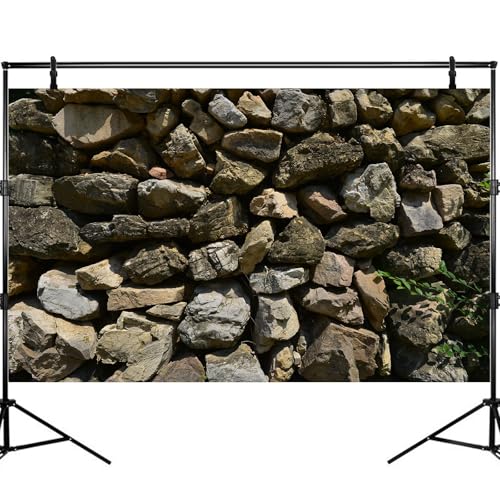 Rock Aquarium Background Natural Stone Fish Tank Background Rocky Glass Terrarium Background Stone Wall with Sunray Aquarium Background Rock Stone Reptile Habitat Background Poster 24x12in - color: Warm Brown, size: 24(W)x12(H)inches/ 60(W)*30cm(H)
