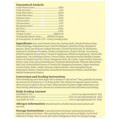 Kaytee Food from The Wild Natural Pet Rabbit Food, 4 Pound