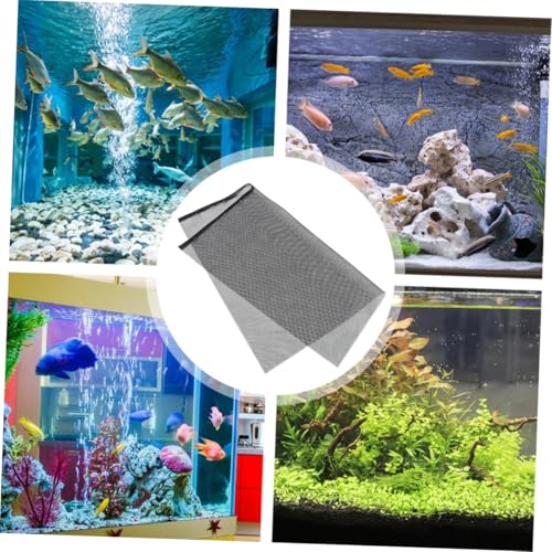 Yardwe Aquarium Jumping Net Cover Versatile Plastic Mesh Screen Lid for Fish Tanks Easy Installation Ventilated Betta Fish Divider Panel for Terrariums