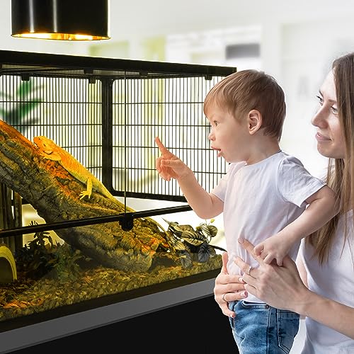 REPTI ZOO Reptile Heat Lamp Bulb 150W,2 Pack Neodymium Basking Spot Light, UVA Daylight Heating Lamp for Amphibian & Chicken Brooder | Simulated Natural Sunlight for Bearded Dragon,Lizard,Tortoise - style: 150W/Neodymium Daylight