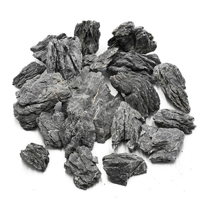 KINGRUI Aquarium Rocks Seiryu Rock Stone 44lb Dragon Stone for Aquarium Landscaping Models Fish Tank Decoration Reptile and Amphibian enclosures 3 to 9 inch - size: 44lb(3-9inch)