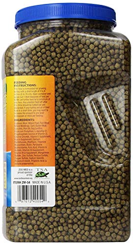Zoo Med Aquatic Turtle Food Growth Formula, 54 oz. - size: 3.38 Pound (Pack of 1)