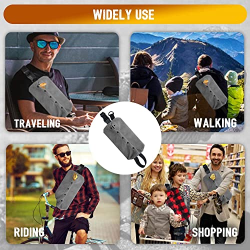 Bearded Dragon Carrier - Adjustable Soft Bearded Dragon Travel Sling Reptile Carrier Chest Bag for Lizard Snake Hedgehog Gecko Small Animals Outdoor Walking Accessories (XL,Grey) - size: XL