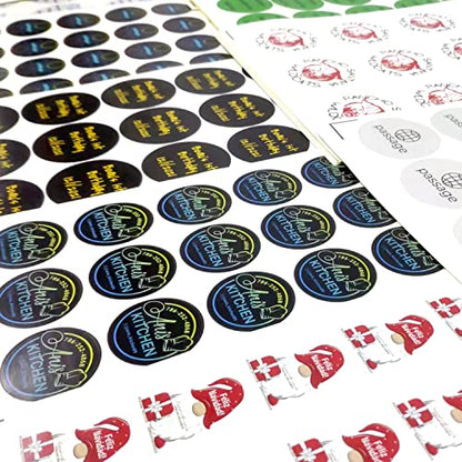 100-500 Custom Stickers Personalized Labels, Customized Stickers with Any Image Logo and Text. Custom Stickers for Business LogoThank You Labels,etc. (Hexagon, 2.5 Inch) - color: Hexagon, size: 2.5 Inch