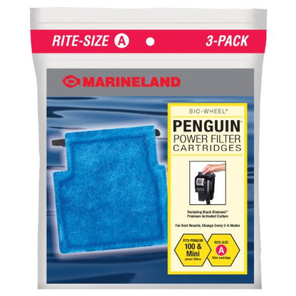 MarineLand Penguin Power Filter Rite-Size Cartridge - size: 3-Count, style: Size A