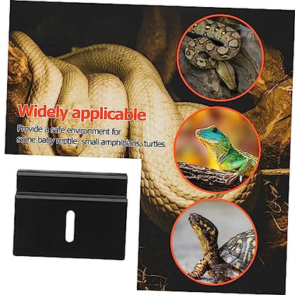 DOITOOL Reptile Tank Hook Durable Hanging Hook for Turtle Lizard Insect Feeding Box Easy Install Terrarium Accessory for Glass Tanks