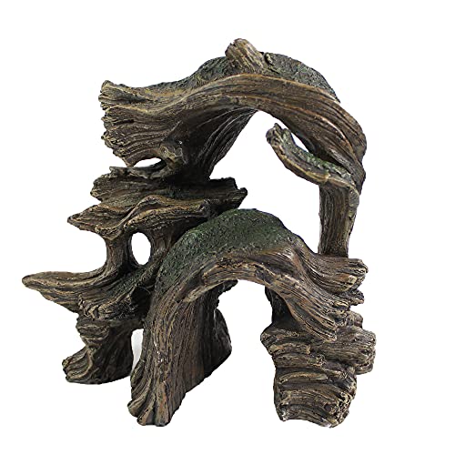 Penn-Plax Reptology Basking Branch Arch – Decorative Branch Formation for Aquariums & Terrariums – Great for Reptiles, Amphibians, and Fish