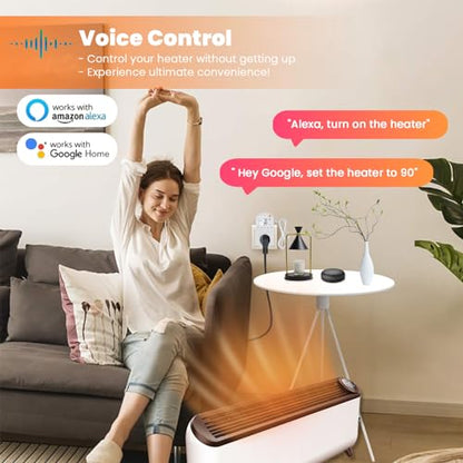 New Generation! Briidea Smart WiFi Temperature Control Outlet Compatible with Alexa Google Assistant, Perfect for Households Greenhouses Reptile Enclosures Incubators, 110V/16A - style: WiFi model
