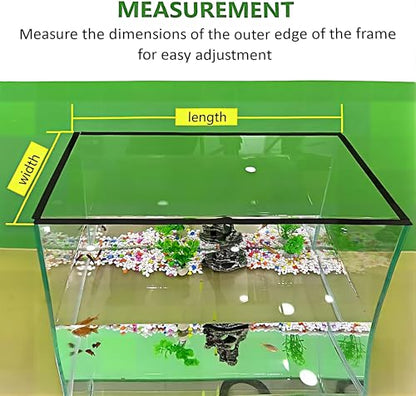 Magnetic Fish Tank lid Cover Keep Fish from Jumping Out