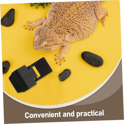 GANAZONO 6pcs Turtle Tank Escape Lock Clips Reptile Tank Lid Clip Terrarium Locking Lid for Aquarium Snake Turtle Fish Locking