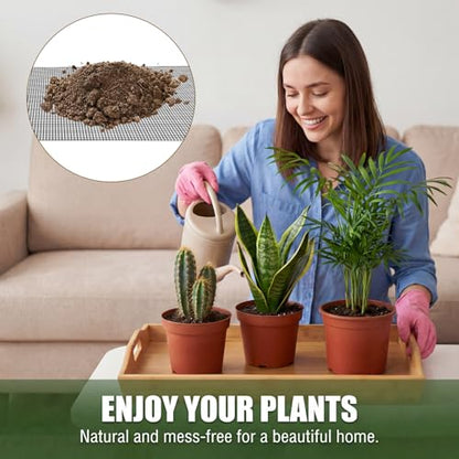 15 Pcs Flower Pot Hole Mesh Pad, 11.8 X 7.8 Inch Mesh Sheet Plastic Eye Meshs Bonsai Meshes Drainage Screens Plant Screen Meshes Bottom Grid Mat for Preventing Soil Leakage DIY