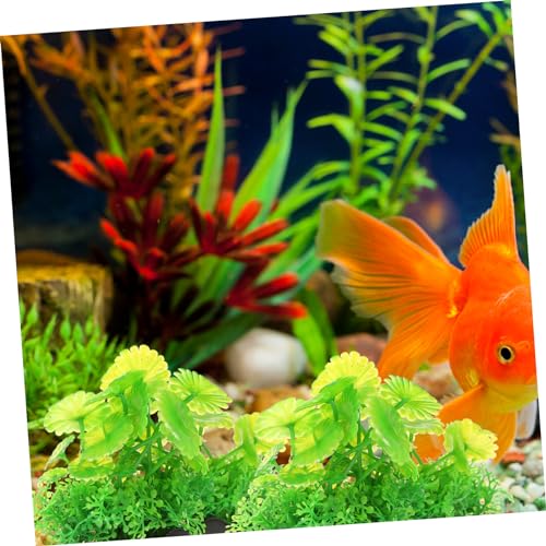 3pcs Realistic Aquatic Plant Decor for Aquariums Lifelike Greenery for Fish Tanks for Tropical Fish Reptile Terrariums and Underwater Landscapes