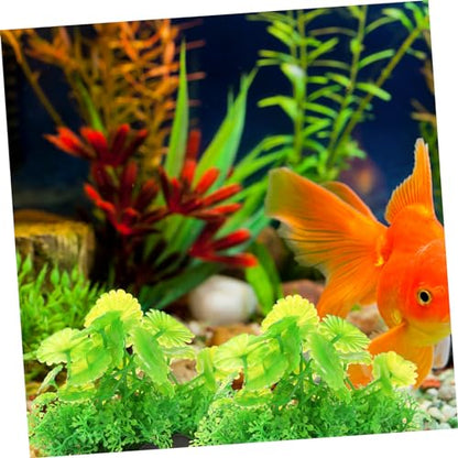 3pcs Realistic Aquatic Plant Decor for Aquariums Lifelike Greenery for Fish Tanks for Tropical Fish Reptile Terrariums and Underwater Landscapes