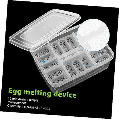 POPETPOP 2pcs Reptile Egg Incubator Reptile Breeding Box Thermometer Reusable and Easy Clean for Chicken Eggs