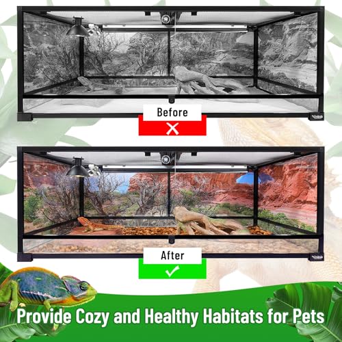 Riare 4Pack Coconut Husk Chip for Reptiles, 4.4LB Coconut Fiber Substrate | Coco Chips Substrate Coconut Husk Bedding for Snakes, Tortoises, Ball Python, Bearded Dragon, Geckos, Lizards, Frogs - color: 4 pack