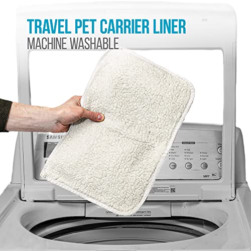 Sherpa Original Deluxe Travel Pet Carrier, Airline Approved - Black, Large - size: 19.0"L x 11.8"W x 11.5"H