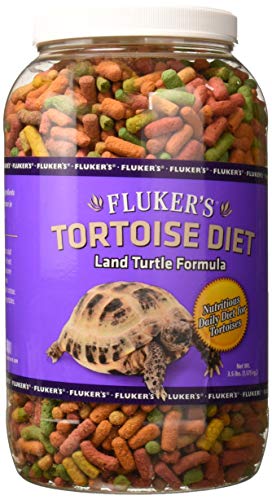 Fluker's Tortoise Diet, Large Pellet Food, Land Turtle Formula, 3.5 lbs. - size: 3.5 Pound (Pack of 1)