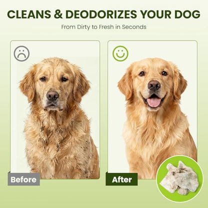 Hypoallergenic Pet Wipes for Dogs, Cats & Small Animals, 400 Coun | Quick Clean & Deodorize Paws, Butt, Eyes, Face & Fur | Daily Grooming Wipes | Extra Large & Thick | Coconut Scented - size: 400 Grooming Wipes