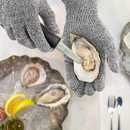Cut Resistant Gloves Food Grade Level 5 Hand Protection,Kitchen Cut Gloves (Large(palm Diameter 3.75-4.15inch)) - size: Large (Palm Diameter 3.75-4.15 inch)