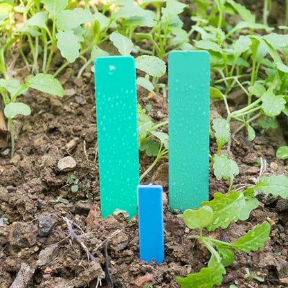 100 PcsPlant Markers, PVC Garden Stakes with Design for Identifying Vegetables Flowers Seedlings in Outdoor Farmland Orchard Yard.