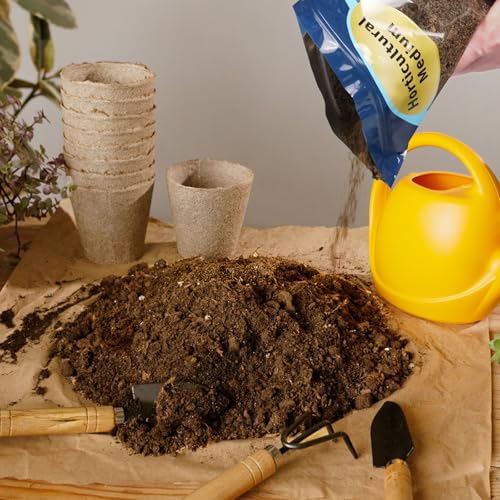 Doter Sphagnum Peat Moss for Plants 4qt, Organic Garden Growing Soil Amendment and Media for Flowers, Vegetables, Herbs, Orchid, Indoor Houseplant - size: 4qt