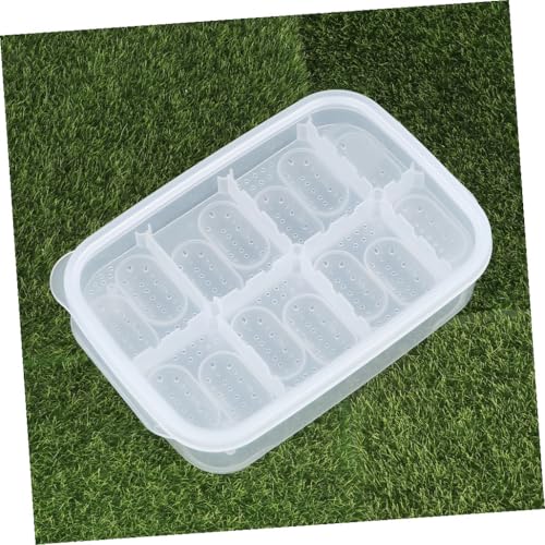 SUPVOX Reptile Pet Hatching Box Incubator Observation Cover Plastic Safe Easy to Use for Gecko Turtle Snake Breeding Home Store - color: White