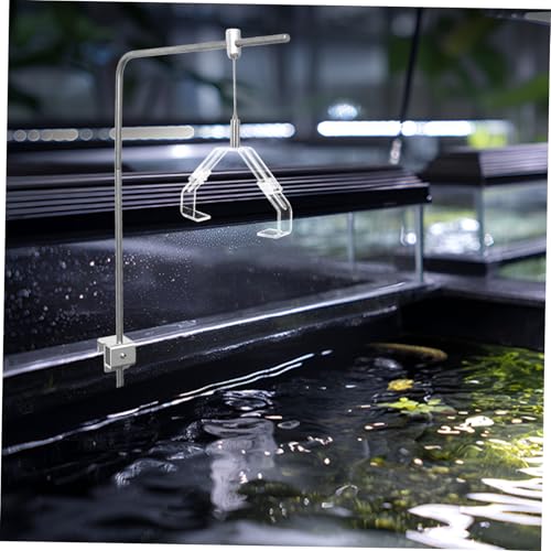Mipcase 2pcs Light Clip for Terrarium Durable Replacement Lamp Holder for Fish Tank and Reptile Heating Light Versatile Fixture for Aquariums and Glass Tanks