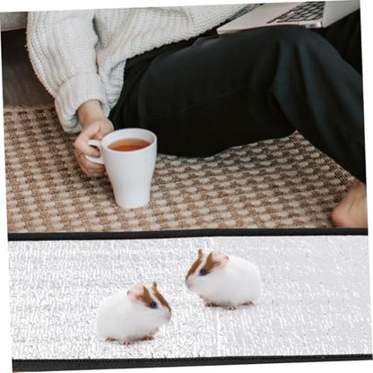 Happyyami Insulation Pad Reflective Film Turtle Heater Reptile Heat Pad Cat Dog Kennel Sofa Bed Pet Heat Mat Energy-Saving - size: 68.00X30.00X0.10CM